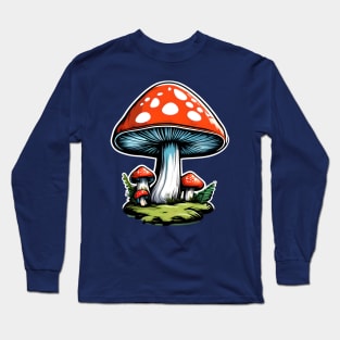 Mushrooms Long Sleeve T-Shirt